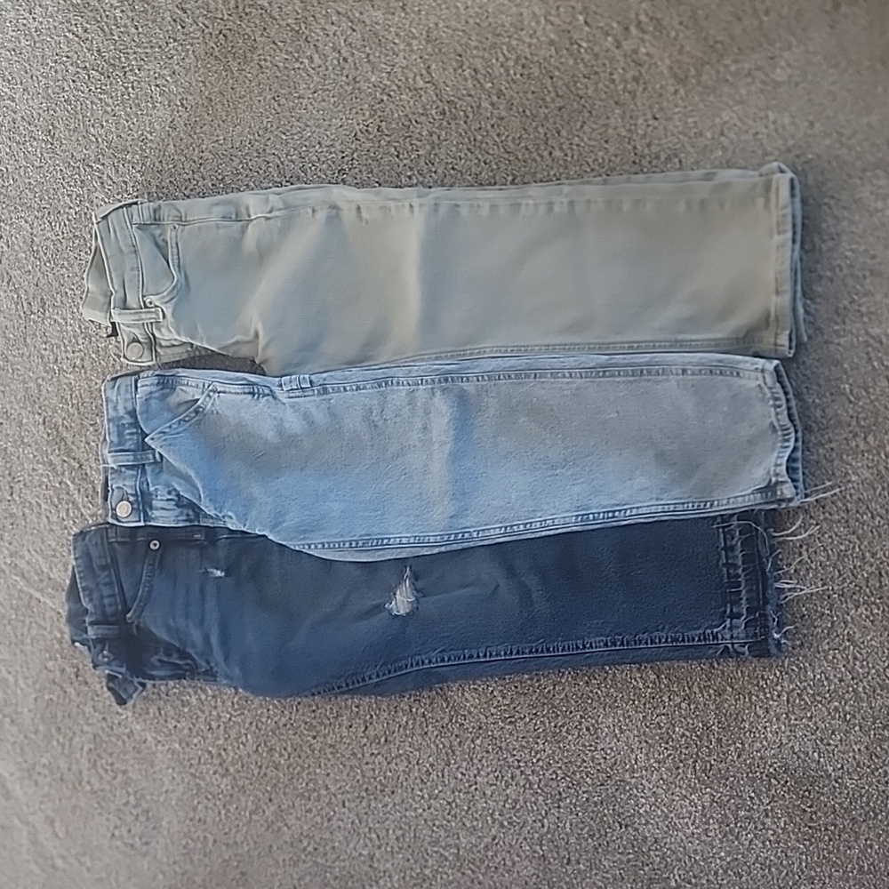 GAP jeans, Size 7, Girls - lot of 3